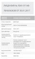 лицензии